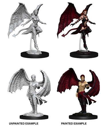 D&D Unpainted Minis WV10 SUCCUBUS AND INCUBUS