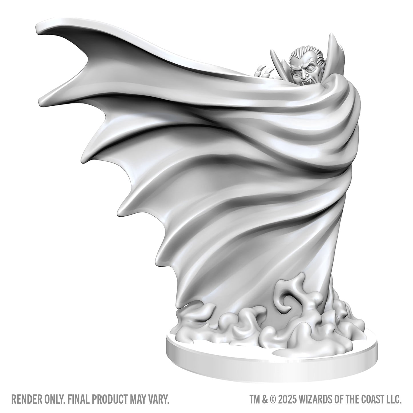 D&D Unpainted Minis Wv28 Classic Vampire & Classic Zombie