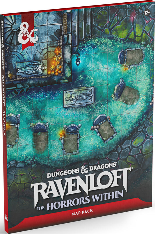 D&D RPG Ravenloft Horrors Within Map Pack