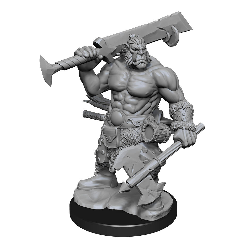 D&D Frameworks Wv1 Orc Barbarian Male