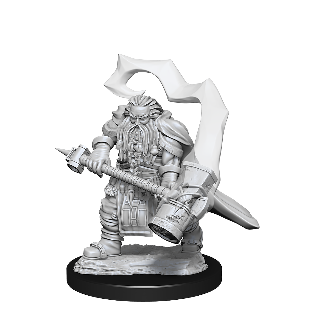 Dnd Unpainted Minis Wv14 Dwarf Cleric Male