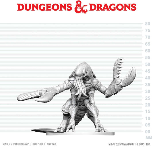 D&D Unpainted Minis Wv29 Chuul