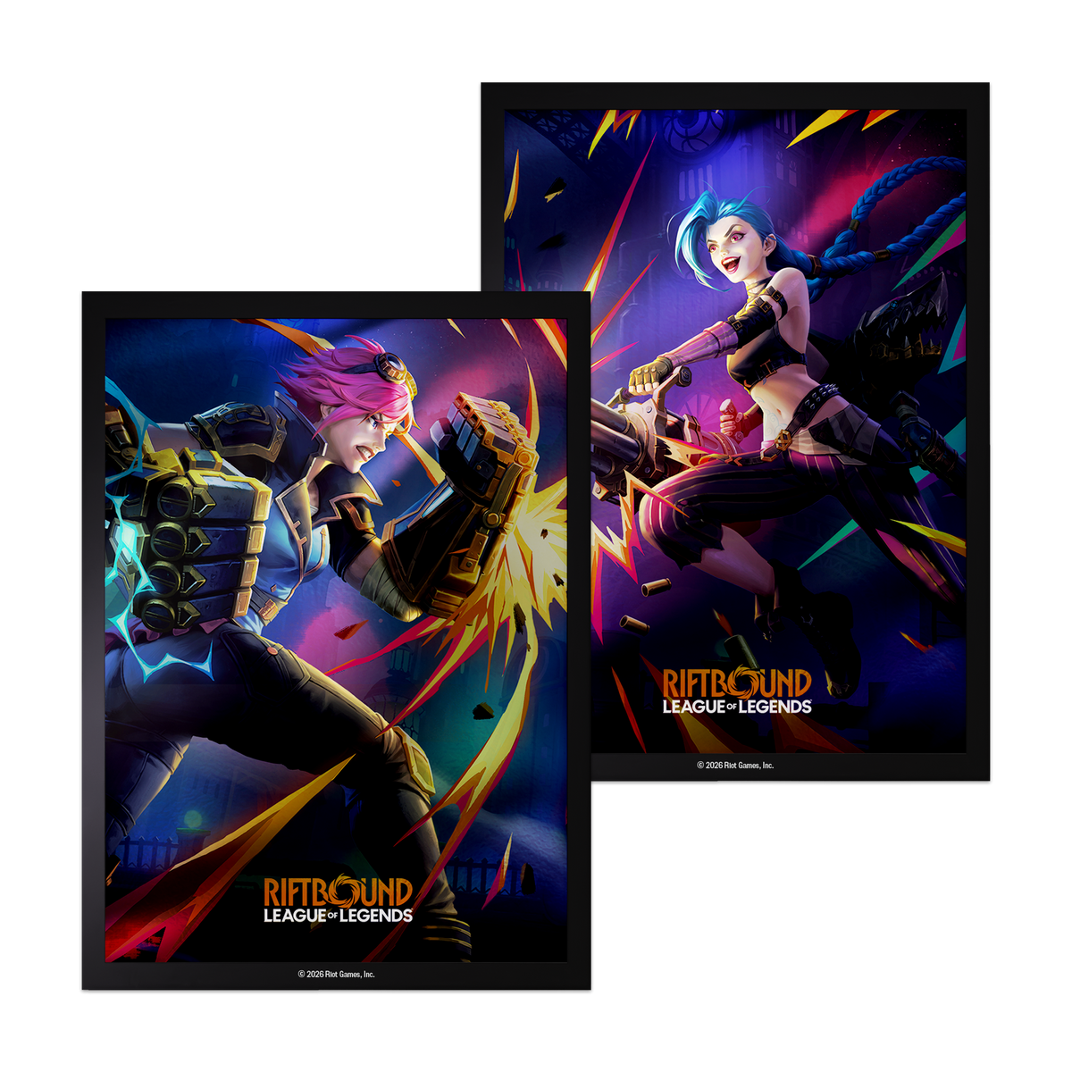 Riftbound League Of Legends TCG Vendetta Art Sleeves #1 100ct