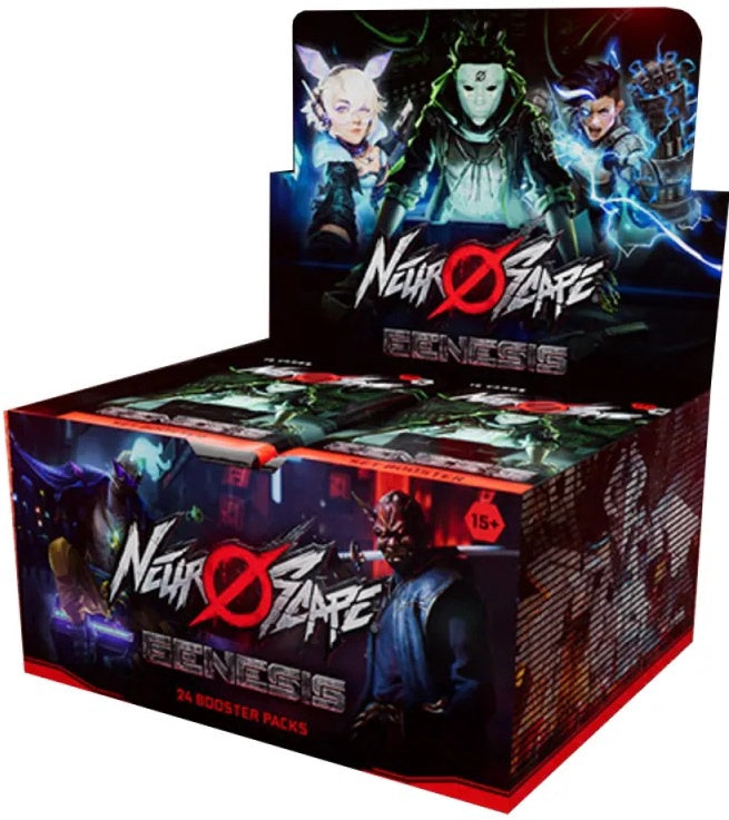 Neuroscape TCG Genesis Unlimited Booster Display