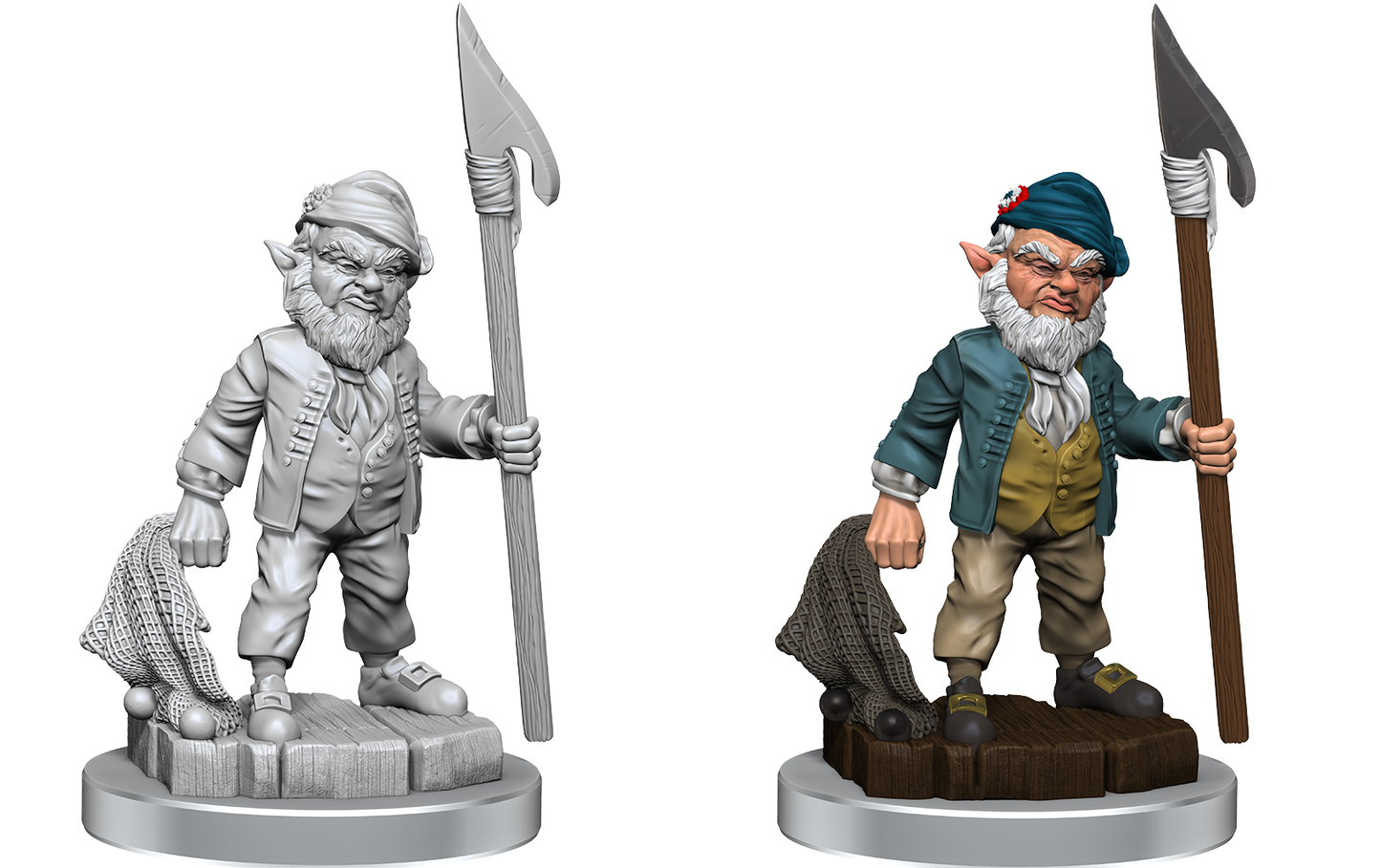 Wizkids Unpainted Minis Wv19 Ship's Crew Boxed Set