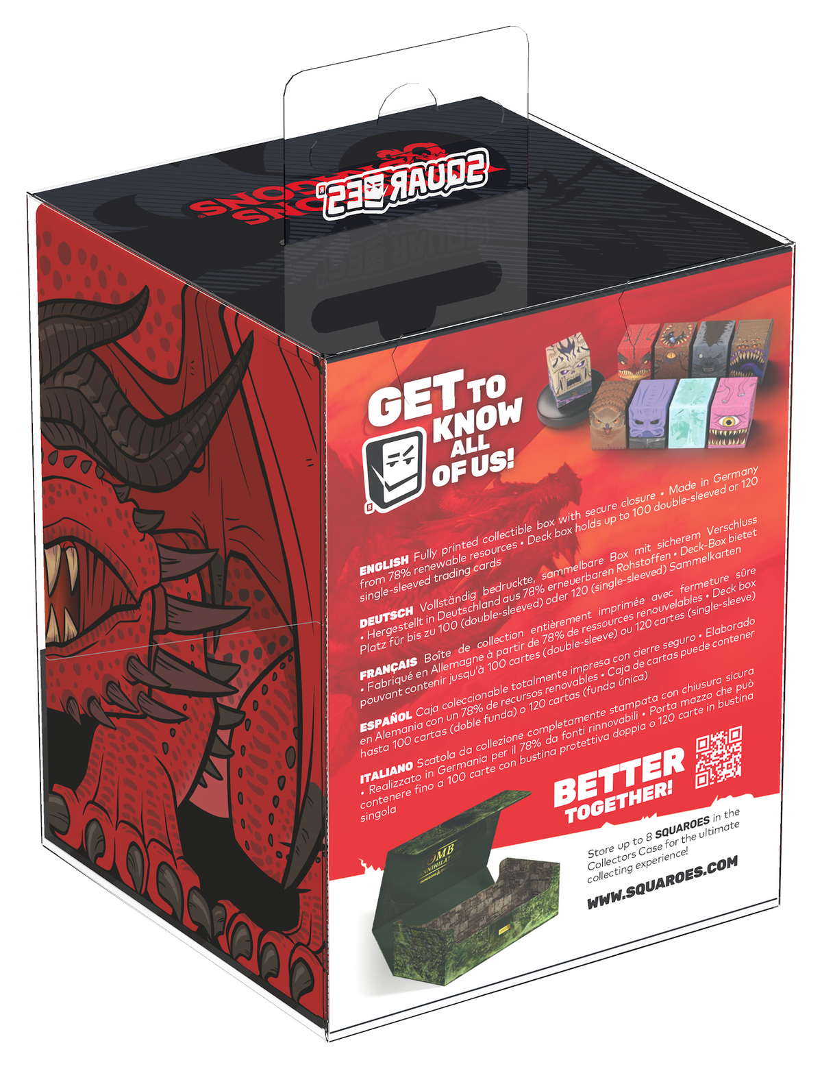 Squaroes Dungeons And Dragons Wv1 Red Dragon