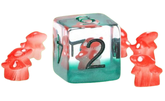 Sirius Dice Power Mushroom 7-Die Set