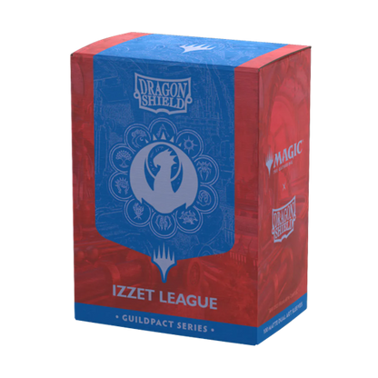 Dragon Shield Sleeves Dual Matte MTG Guildpact Izzet League 100ct