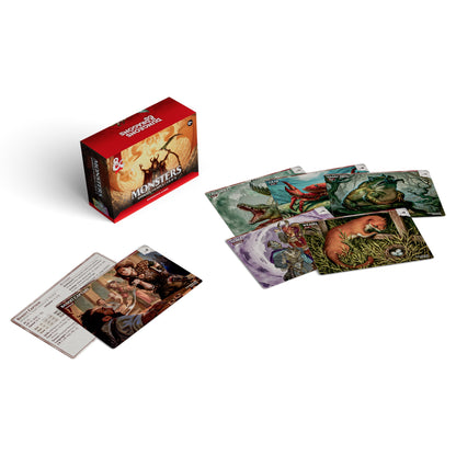 D&D RPG Reference Cards Monsters Animals And NPCs