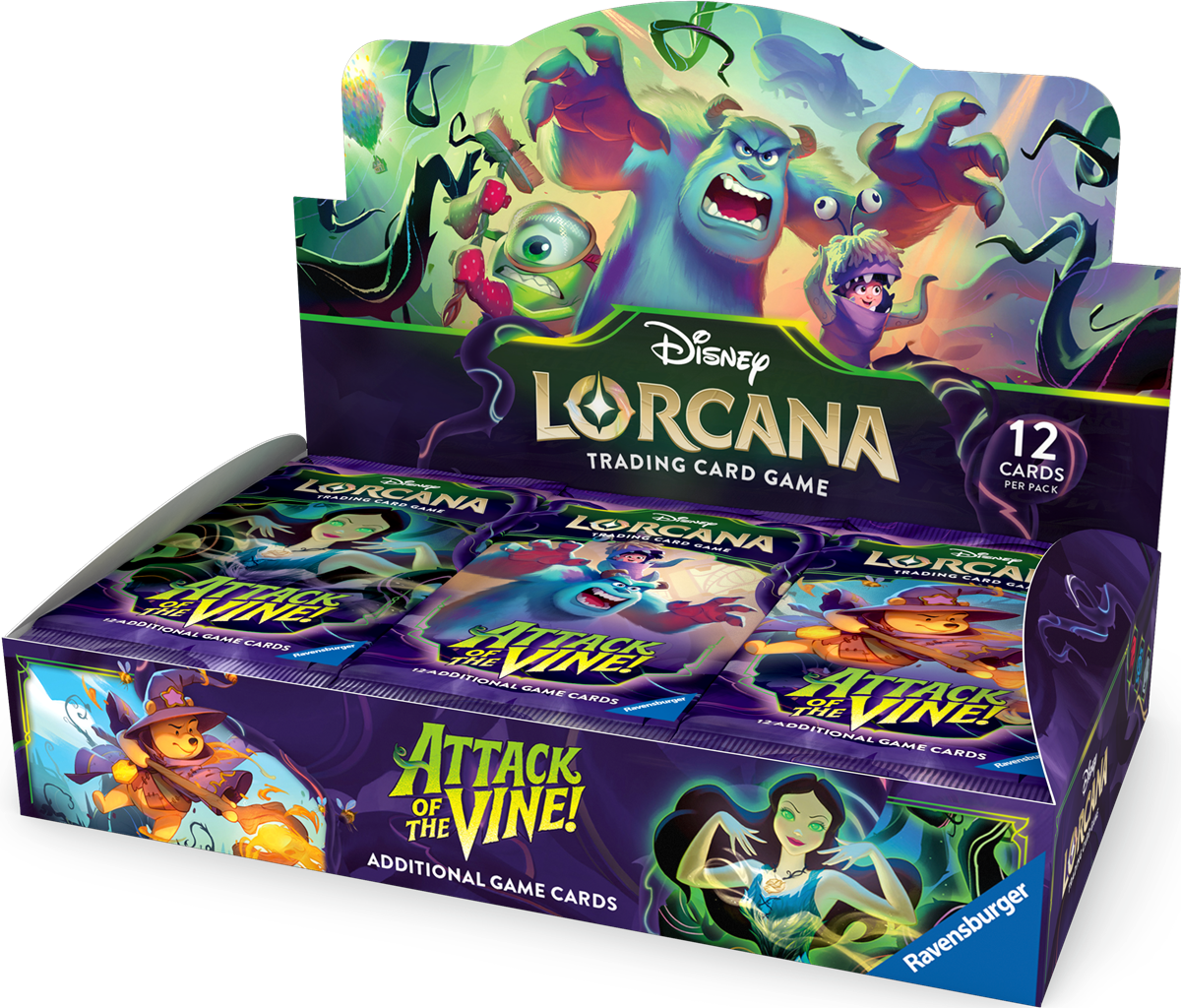 Disney Lorcana Set 13 Attack Of The Vine! Booster Case (EN)