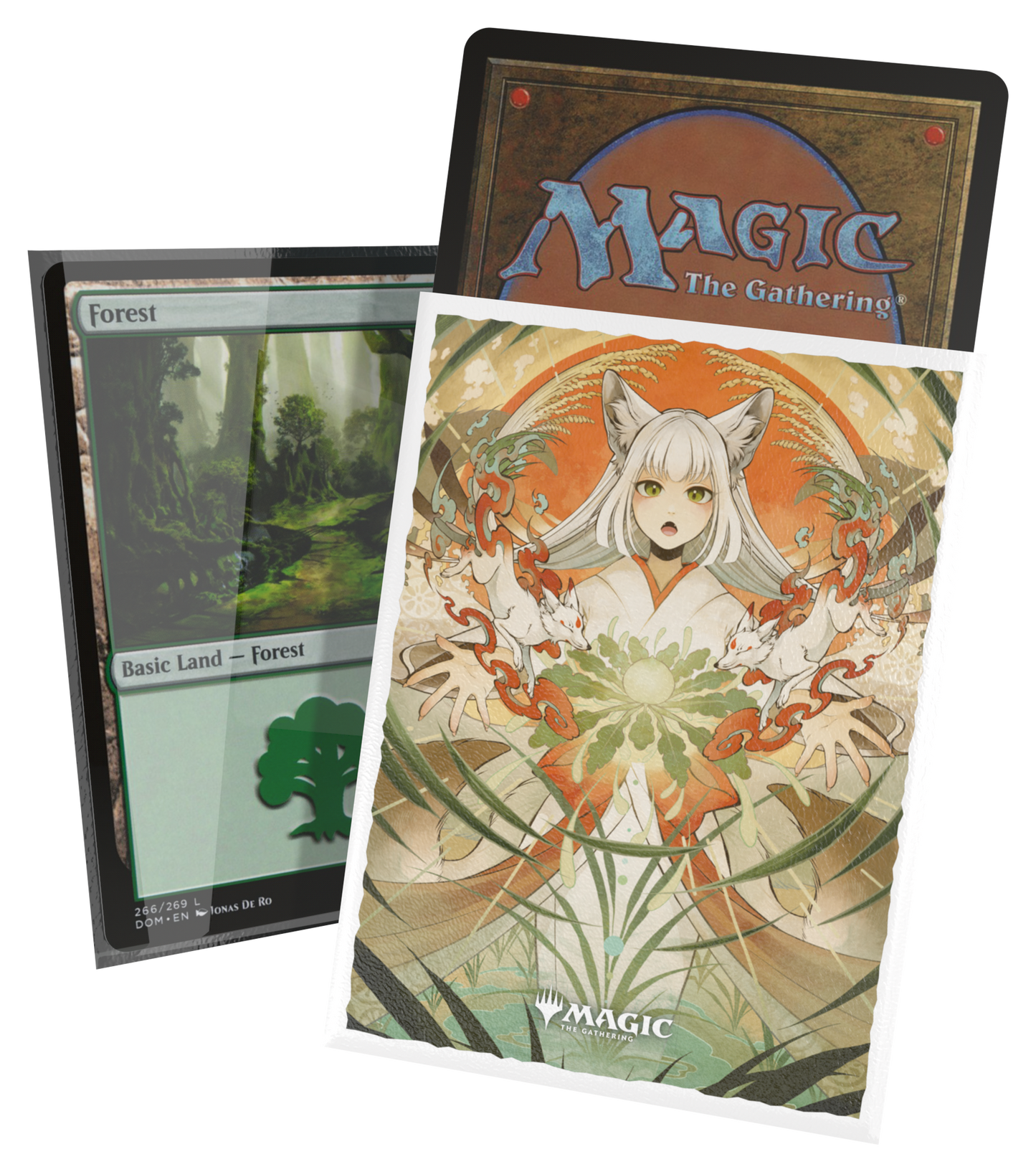 Ultimate Guard Art Sleeves MTG Secrets Of Strixhaven - Green Rare (alt Art)