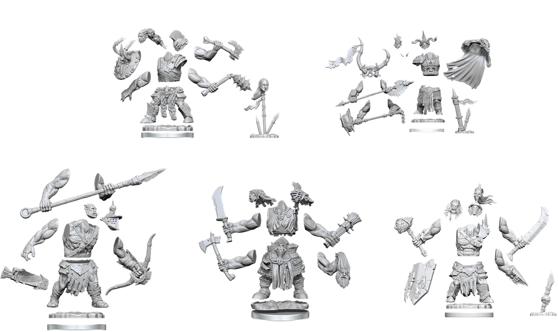 D&D FRAMEWORKS WV1 ORCS
