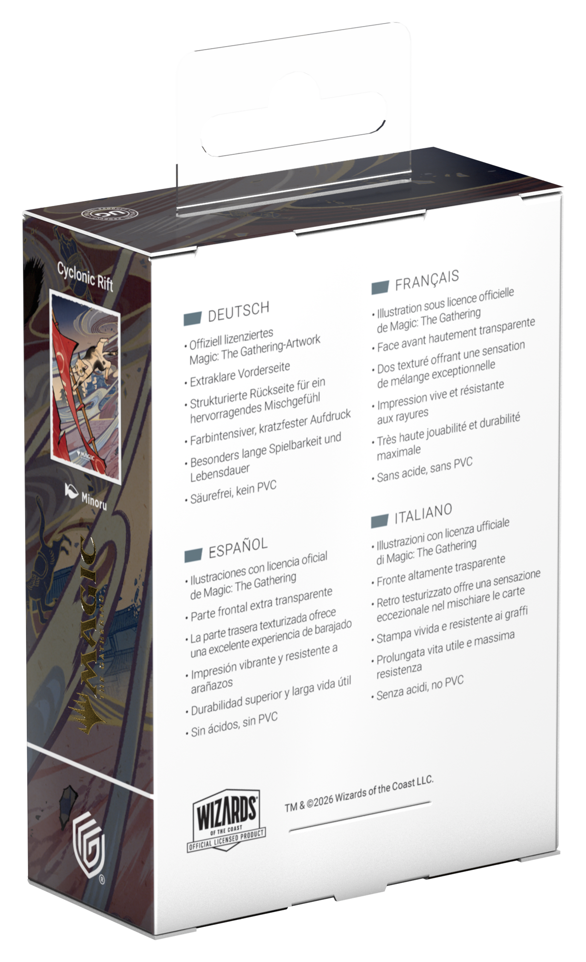 Ultimate Guard Art Sleeves MTG Secrets Of Strixhaven - Blue Mythic 2 (alt Art)