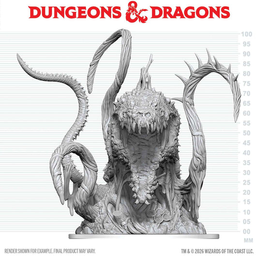 D&D Unpainted Minis Spore Of Moander