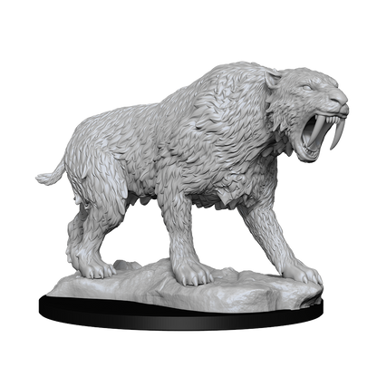 Wizkids Unpainted Minis Wv14 Saber-toothed Tiger