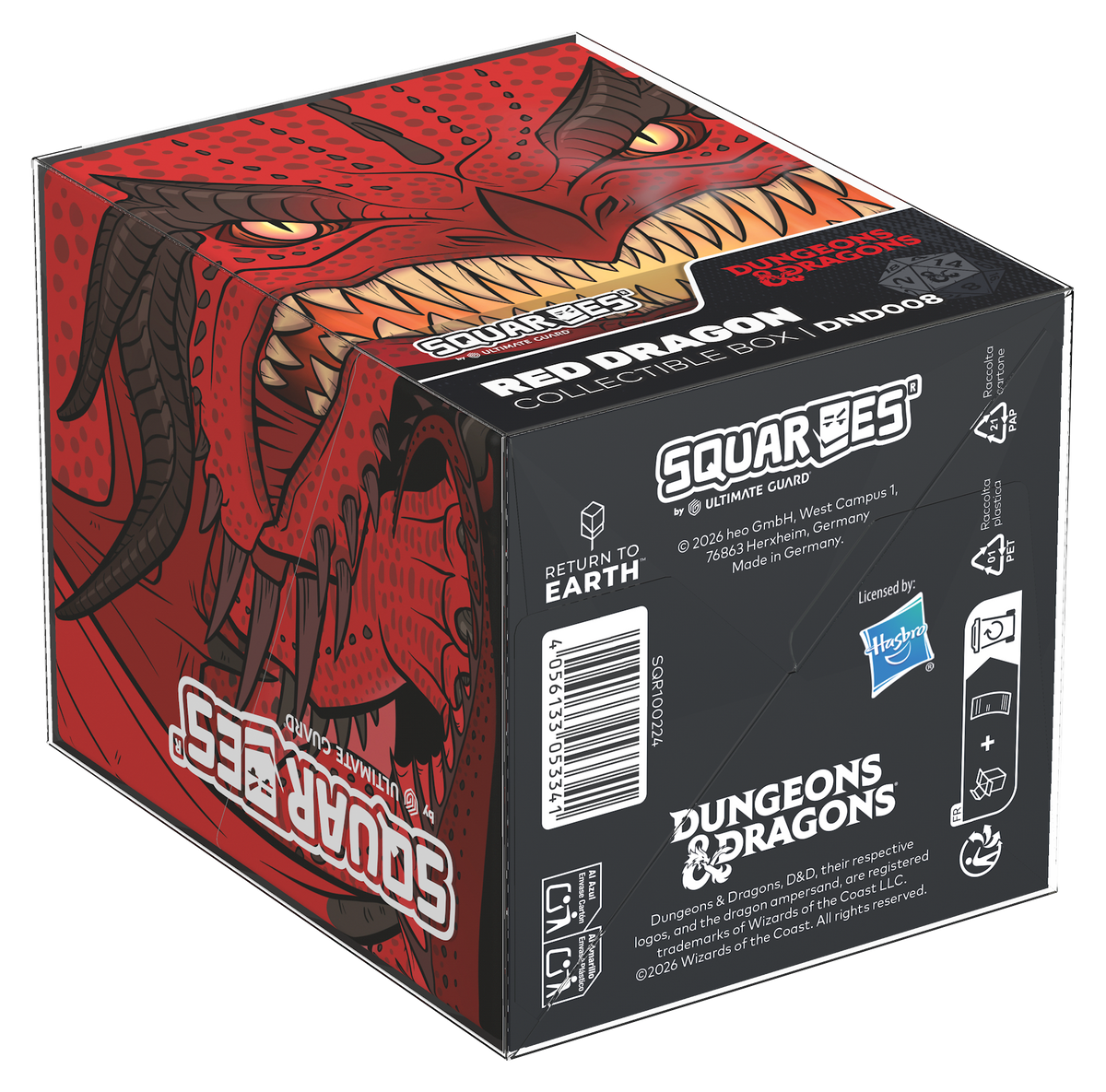 Squaroes Dungeons And Dragons Wv1 Red Dragon
