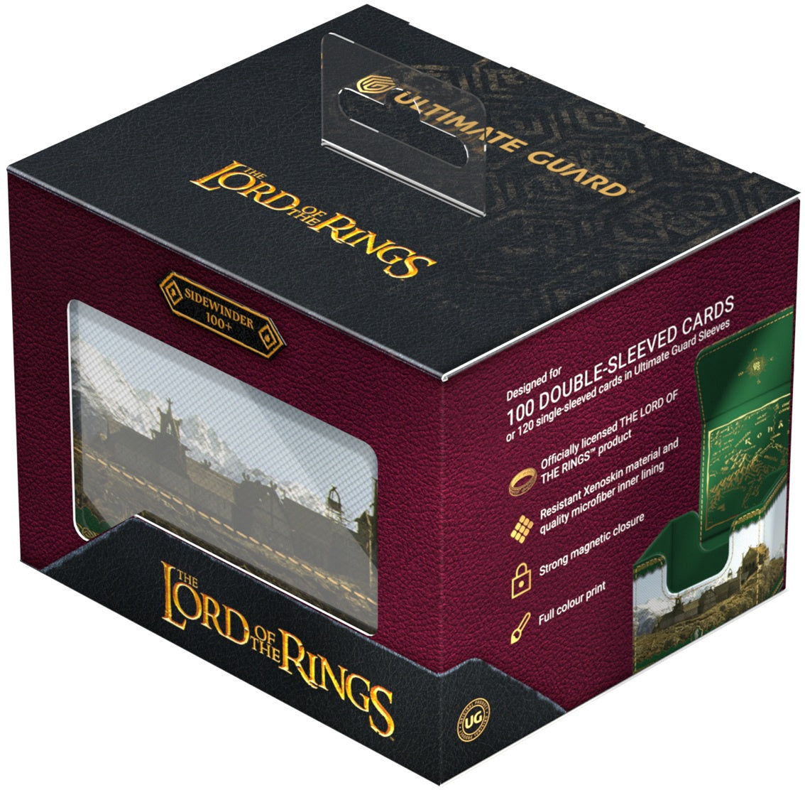 UG Deck Case Sidewinder 100+ Xenoskin - Place of Middle Earth - Rohan