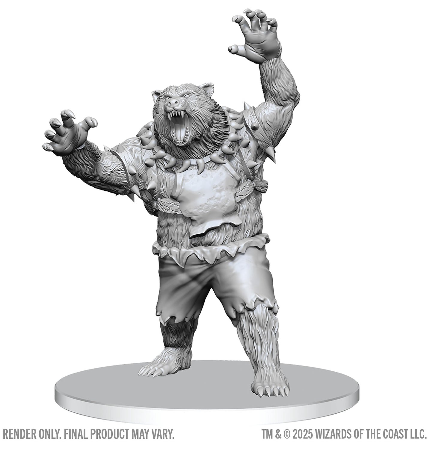 D&D Unpainted Minis Wv28 Werebear