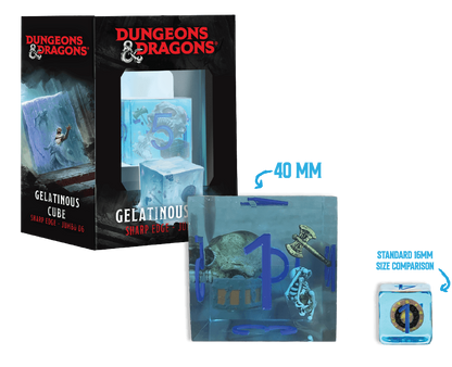 D&D Jumbo Gelatinous Cube D6
