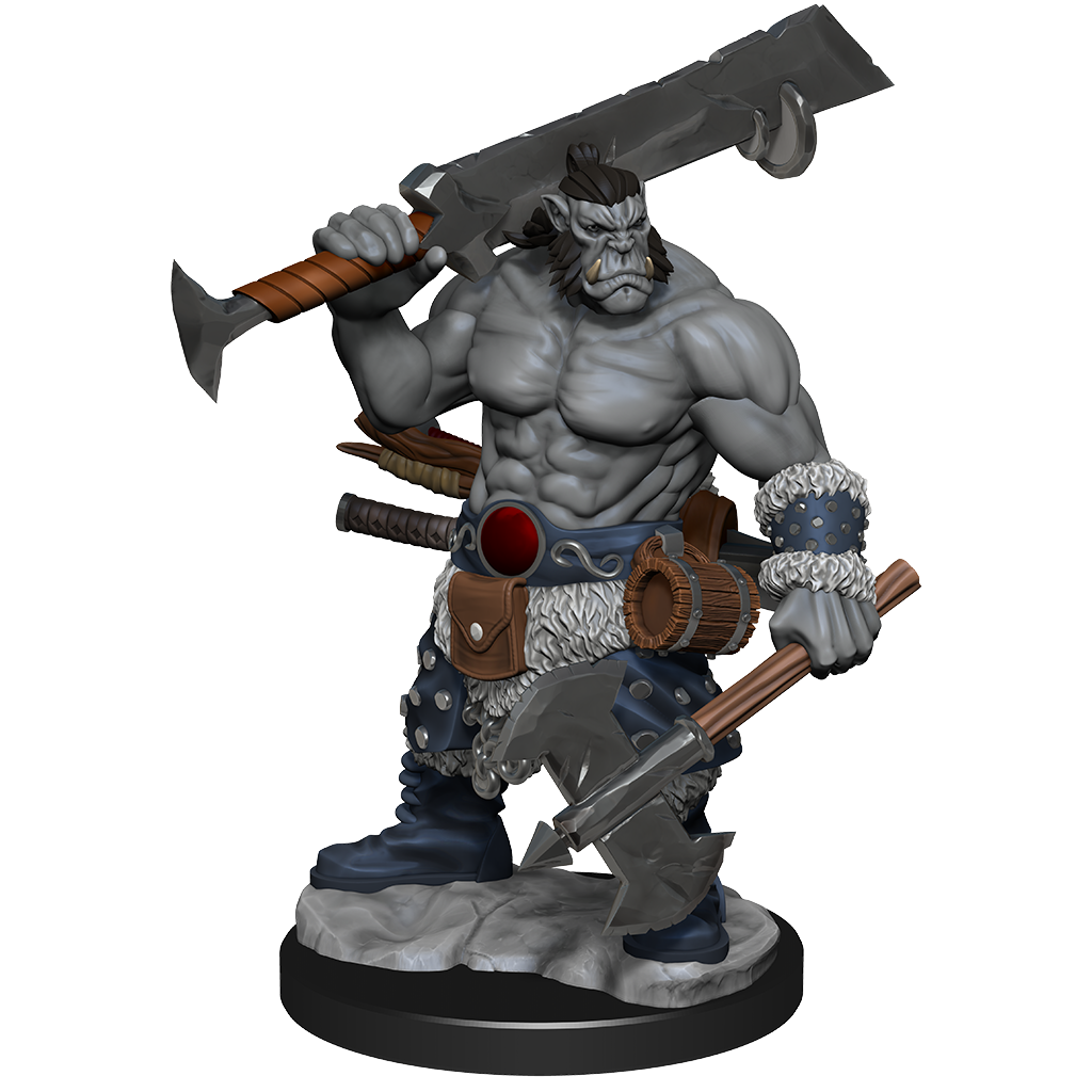 D&D Frameworks Wv1 Orc Barbarian Male
