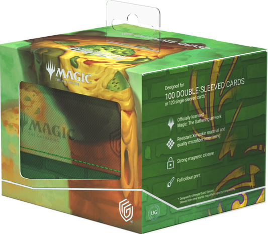 UG Deck Case Sidewinder 100+ Xenoskin MTG TMNT - Forest