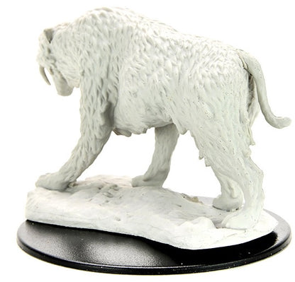 Wizkids Unpainted Minis Wv14 Saber-toothed Tiger