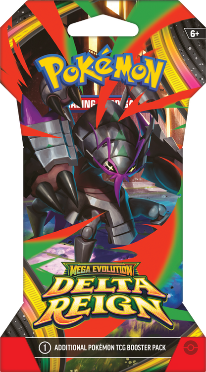 Sleeved Pokemon Me06 Delta Reign Pack (EN) (PRE ORDER)