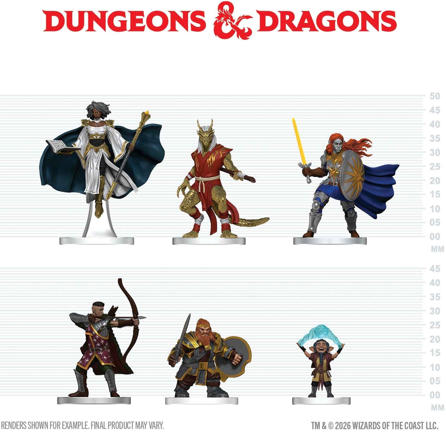 D&D Icons Player's Handbook Swords And Staves Starter Set