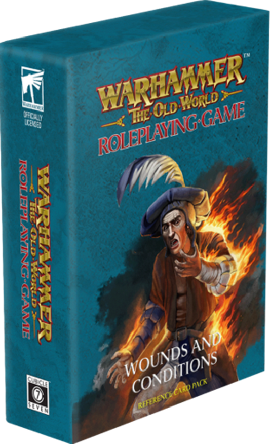Warhammer RPG The Old World Wounds and Conditions Deck