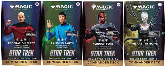 MTG Star Trek™ Collector's Edition Commander Deck Bundle (EN) (PRE ORDER)