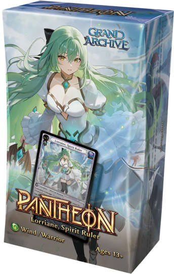 Grand Archive TCG Radiant Origins Pantheon Deck Set 4ct Display (EN) (PRE ORDER)