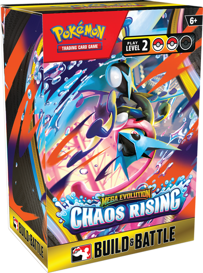 Pokemon TCG ME04 Chaos Rising Build & Battle Box Display (EN)