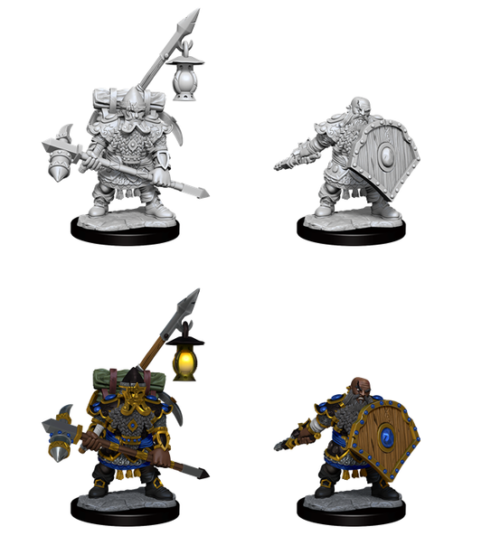 D&D FRAMEWORKS WV1 Dwarf Fighter Male