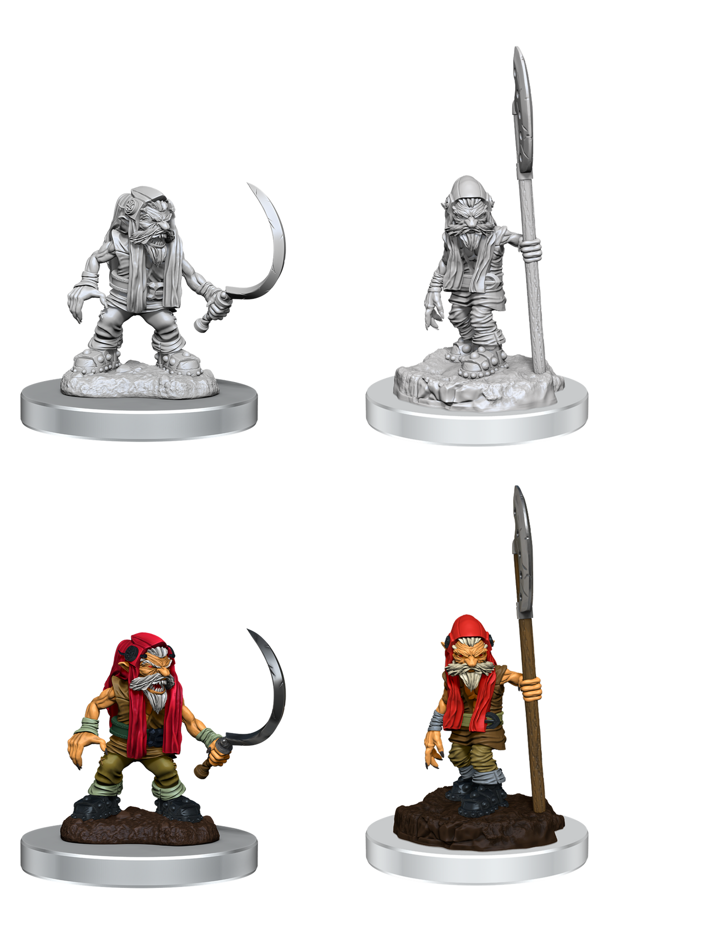 D&D Unpainted Minis WV16 REDCAPS