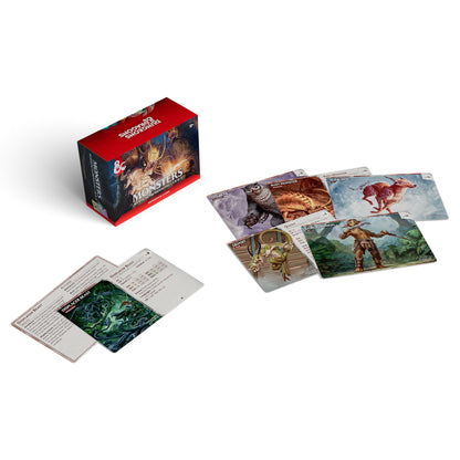 D&D RPG Reference Cards Monsters Mystical And Menacing