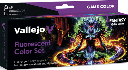 Vallejo: Game Color Fluorescent Color Set