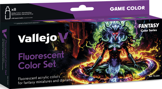 Vallejo: Game Color Fluorescent Color Set