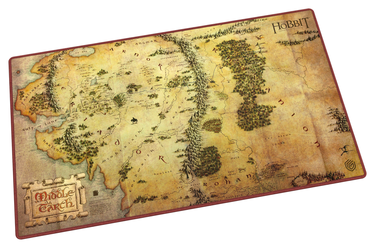 UG Playmat The Hobbit Map - Middle-earth