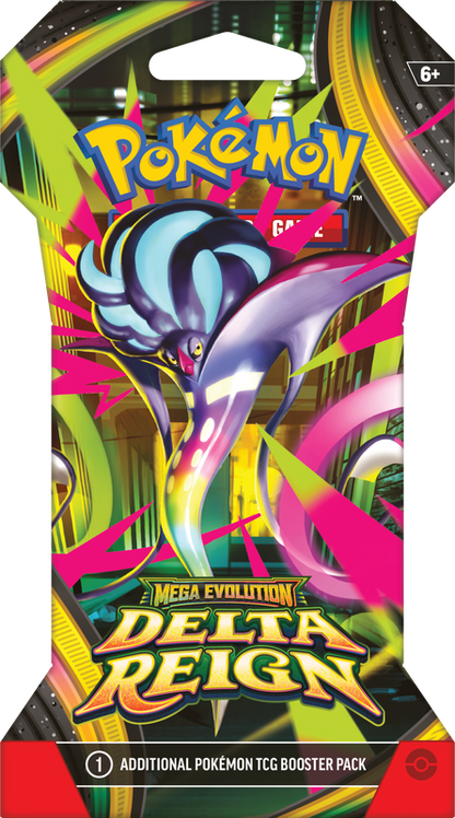Sleeved Pokemon Me06 Delta Reign Pack (EN) (PRE ORDER)