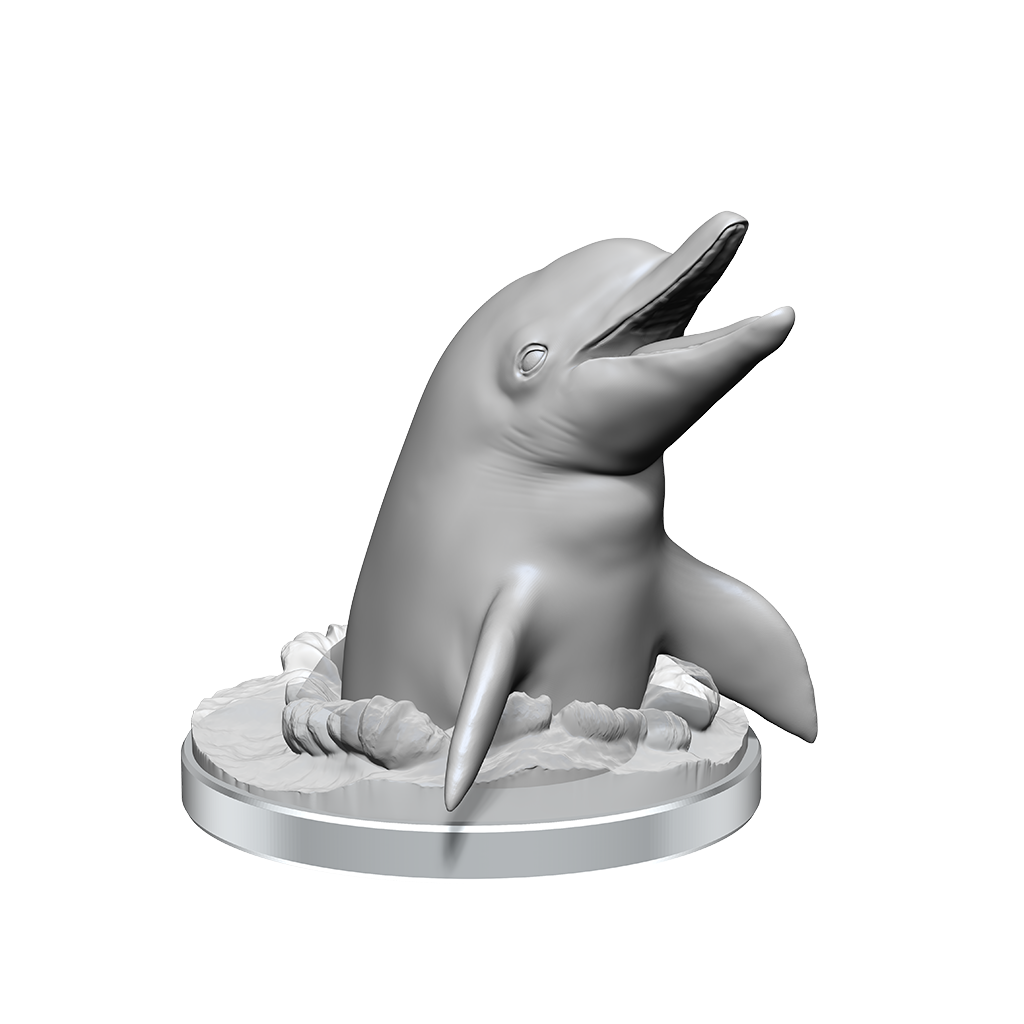 Wizkids Unpainted Minis Wv14 Dolphins