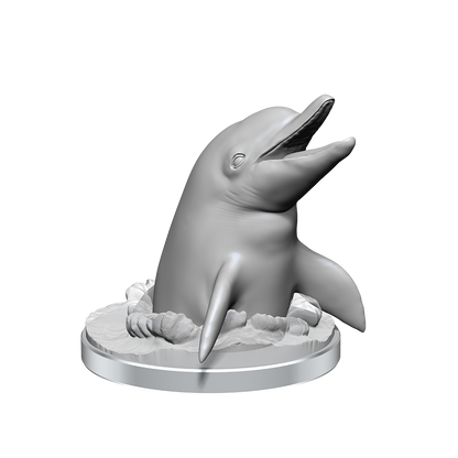 Wizkids Unpainted Minis Wv14 Dolphins
