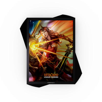 Riftbound League Of Legends TCG Vendetta Art Sleeves #3 100ct