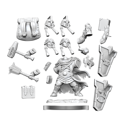 D&D FRAMEWORKS WV1 Dwarf Cleric Female