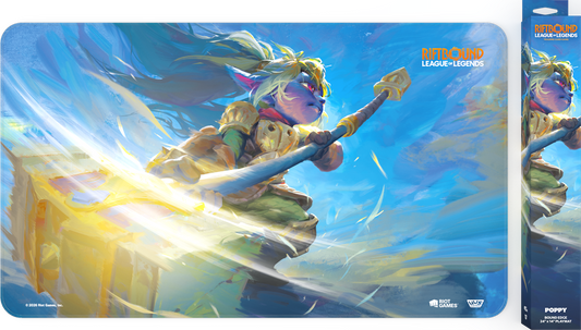 Riftbound TCG Unleashed Playmat Poppy