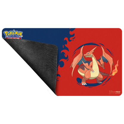 Up Playmat Pokemon Mega Charizard X & Mega Charizard Y