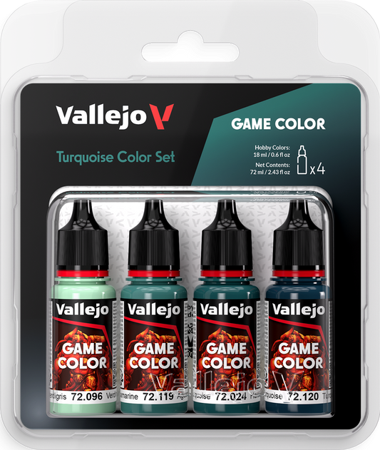 Vallejo: Game Color Set Turquoise