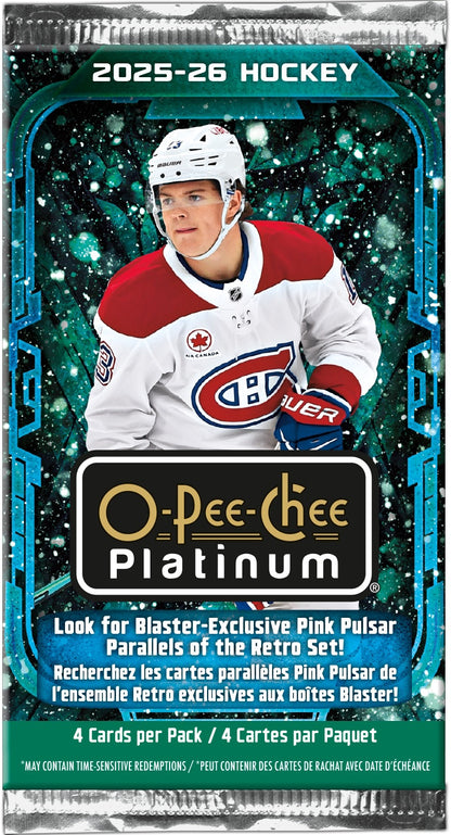 Upper Deck O-pee-chee Platinum Hockey 25/26 Blaster