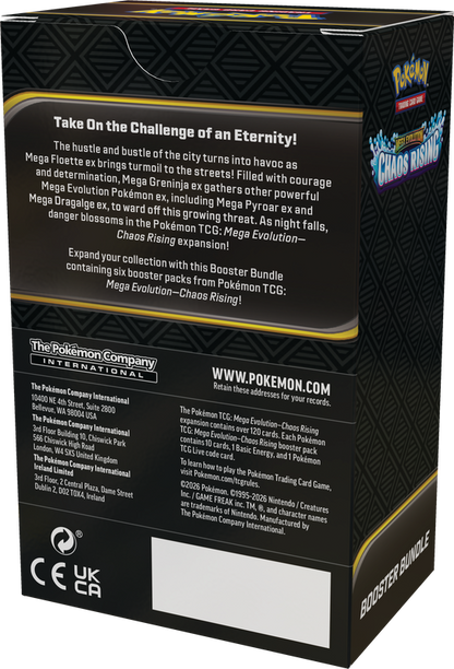 Pokemon TCG ME04 Chaos Rising Booster Bundle (EN)