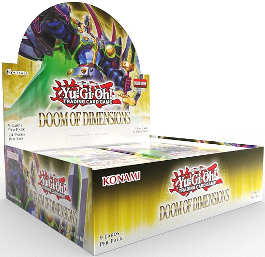 Yu-Gi-Oh! Doom of Dimensions Booster Display Box