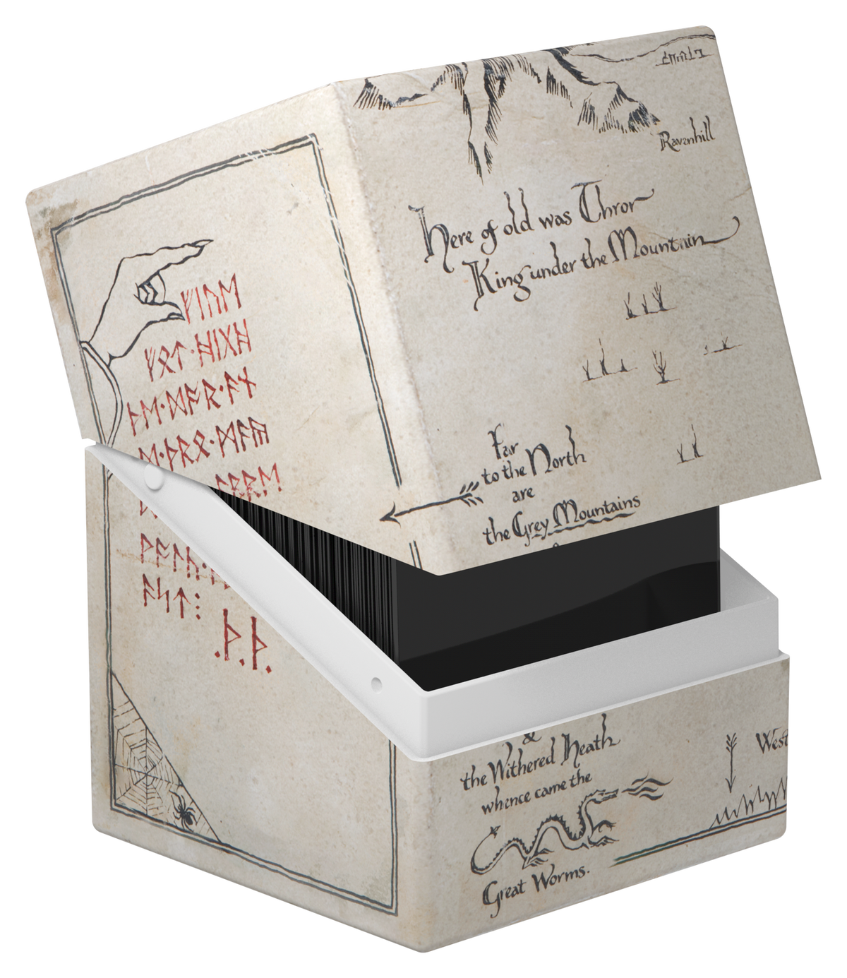 Ultimate Guard RTE Deck Case Boulder 100+ The Hobbit - ThrÓr’s Map